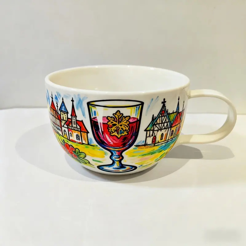 Handpainted Porcelain Mug thumbnail