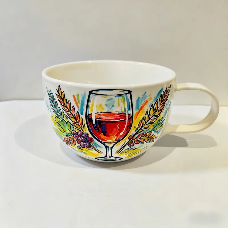 Handpainted Porcelain Mug thumbnail