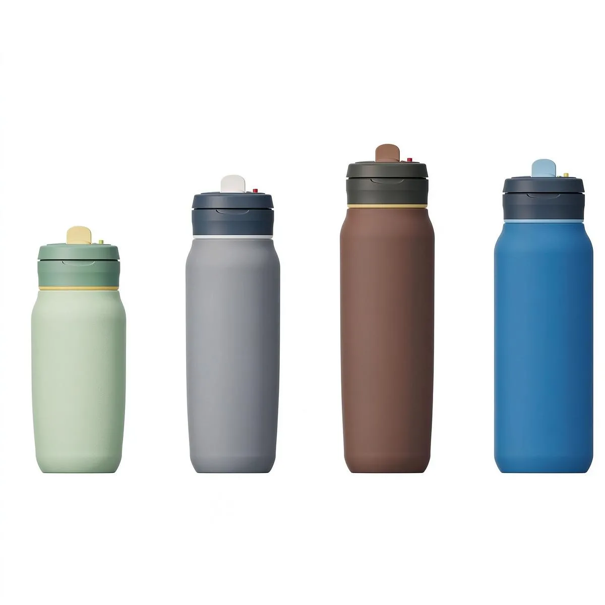 Dustproof Straw Sports Water Bottle thumbnail