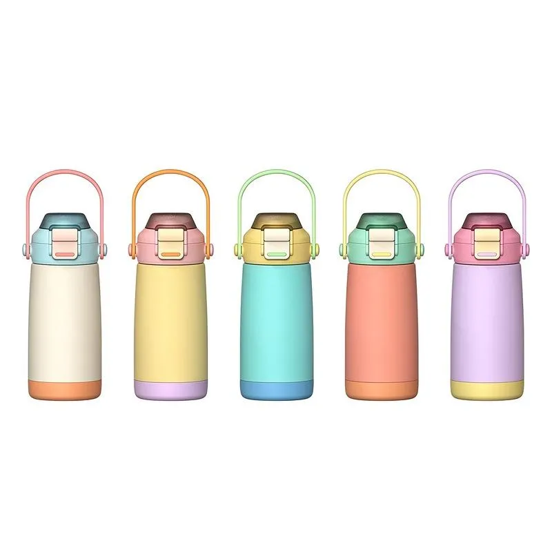 Kids Shatterproof Straw Insulated Bottle thumbnail