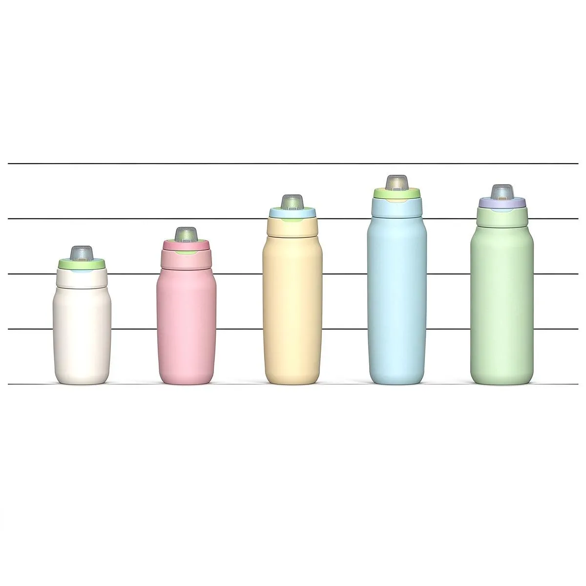 Dual-Drink Lid Sports Water Bottle thumbnail