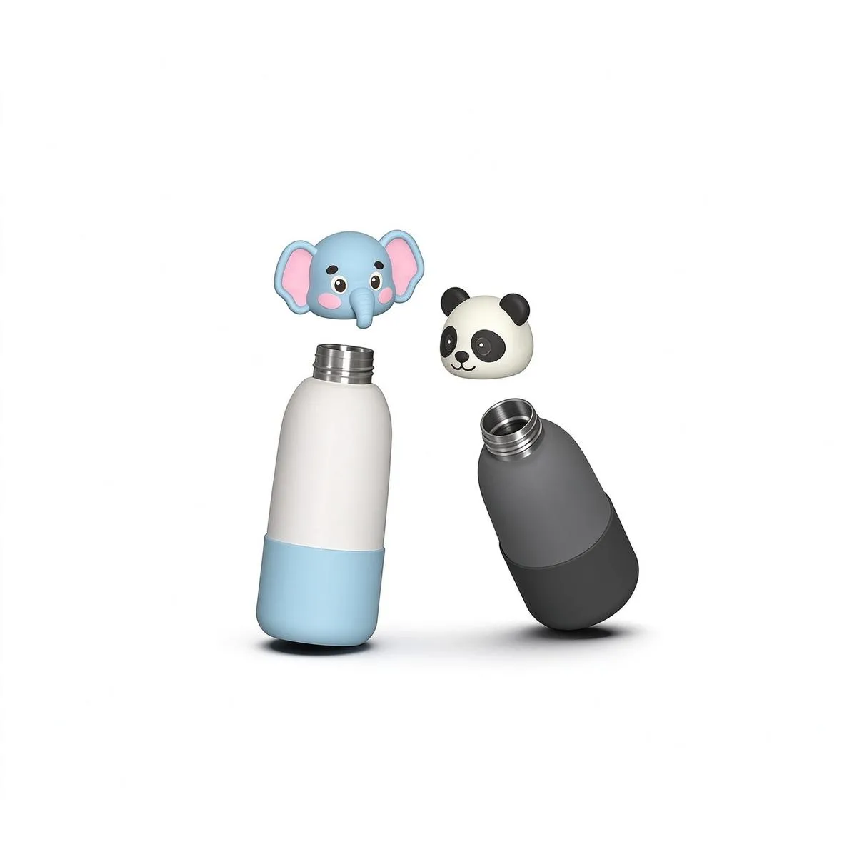 Kids Soccer Themed Insulated Bottle thumbnail