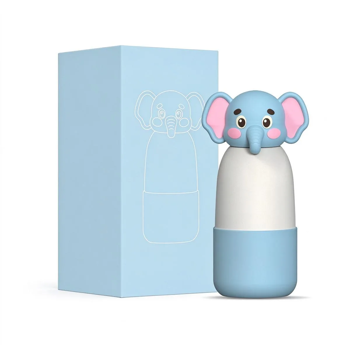 Kids Soccer Themed Insulated Bottle thumbnail