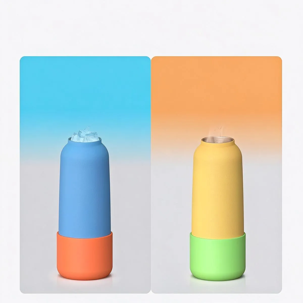 Slim Portable Straw Sports Bottle thumbnail