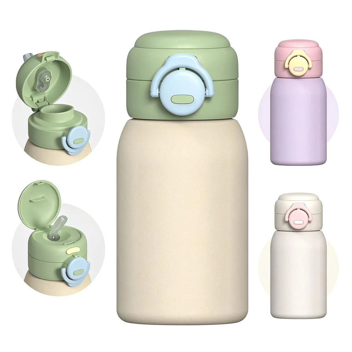 18oz Kids Bounce-Lid Bottle