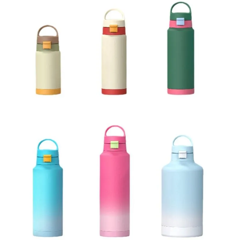 24oz Color-Block Bounce-Lid Bottle thumbnail