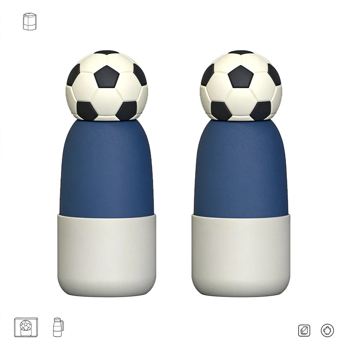 14oz Kids Animal Silicone-Tip Bottle thumbnail
