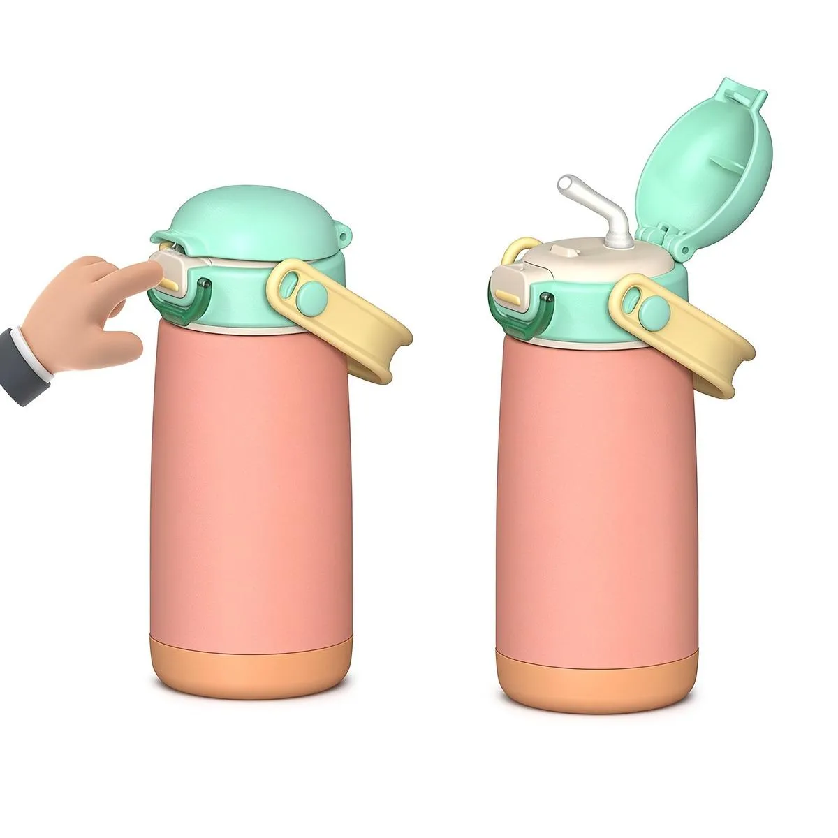 14oz Kids Shatterproof Lock Bottle thumbnail
