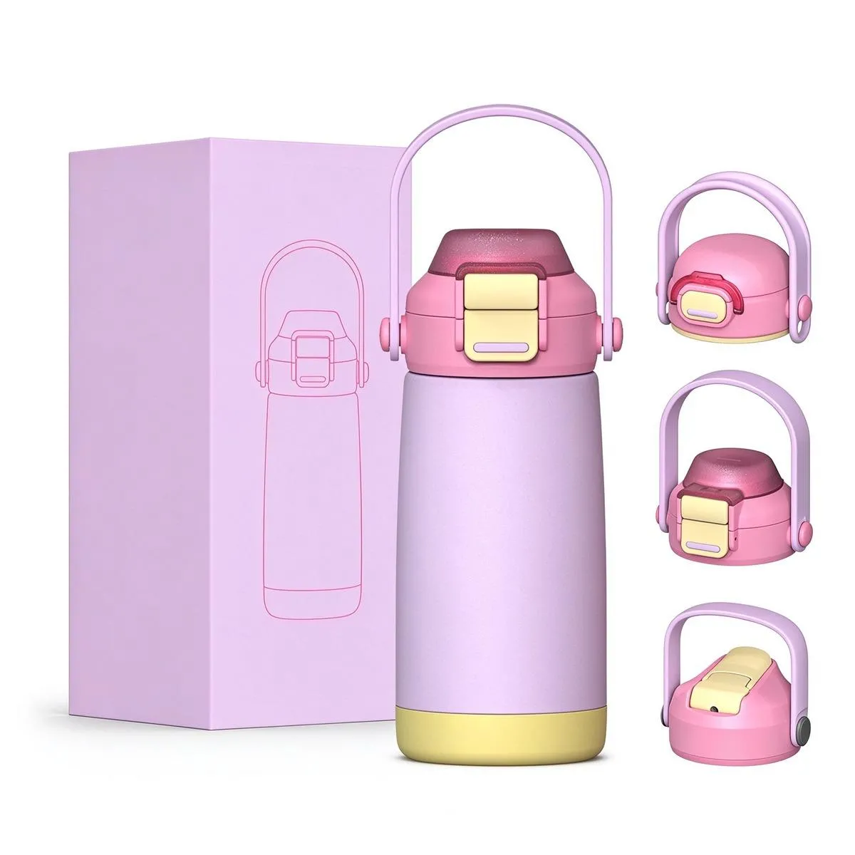 14oz Kids Shatterproof Lock Bottle thumbnail