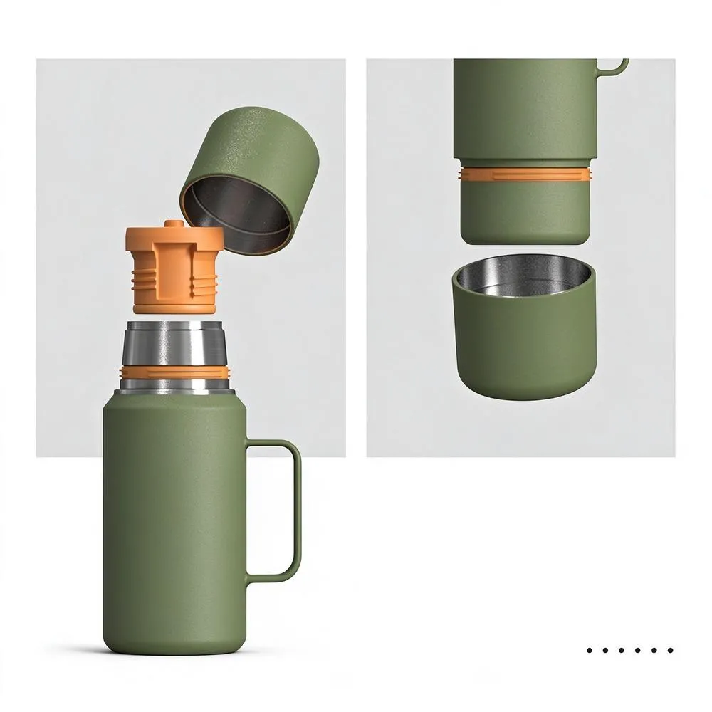 Outdoor Travel Carafe Dual-Lid thumbnail
