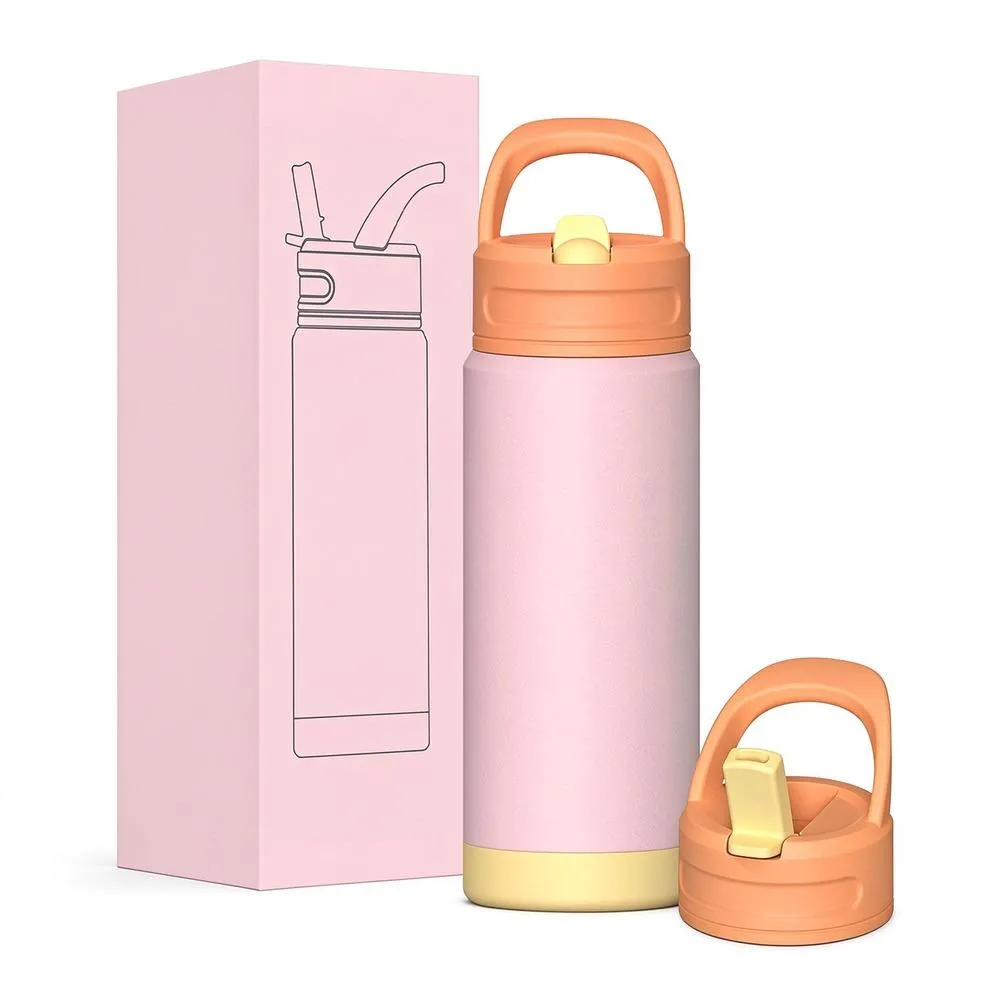 12oz Kids Straw Handle Bottle thumbnail