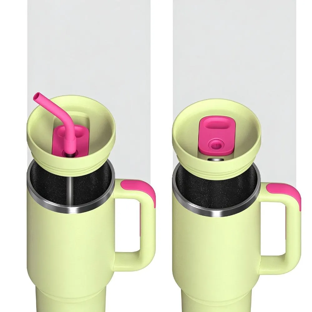 40oz Slide-Lid Dual-Drink Tumbler