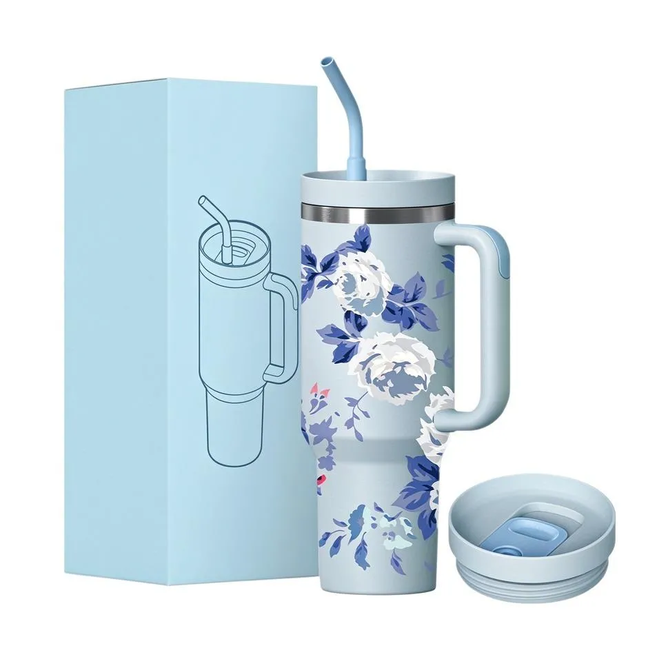 40oz Slide-Lid Dual-Drink Tumbler thumbnail