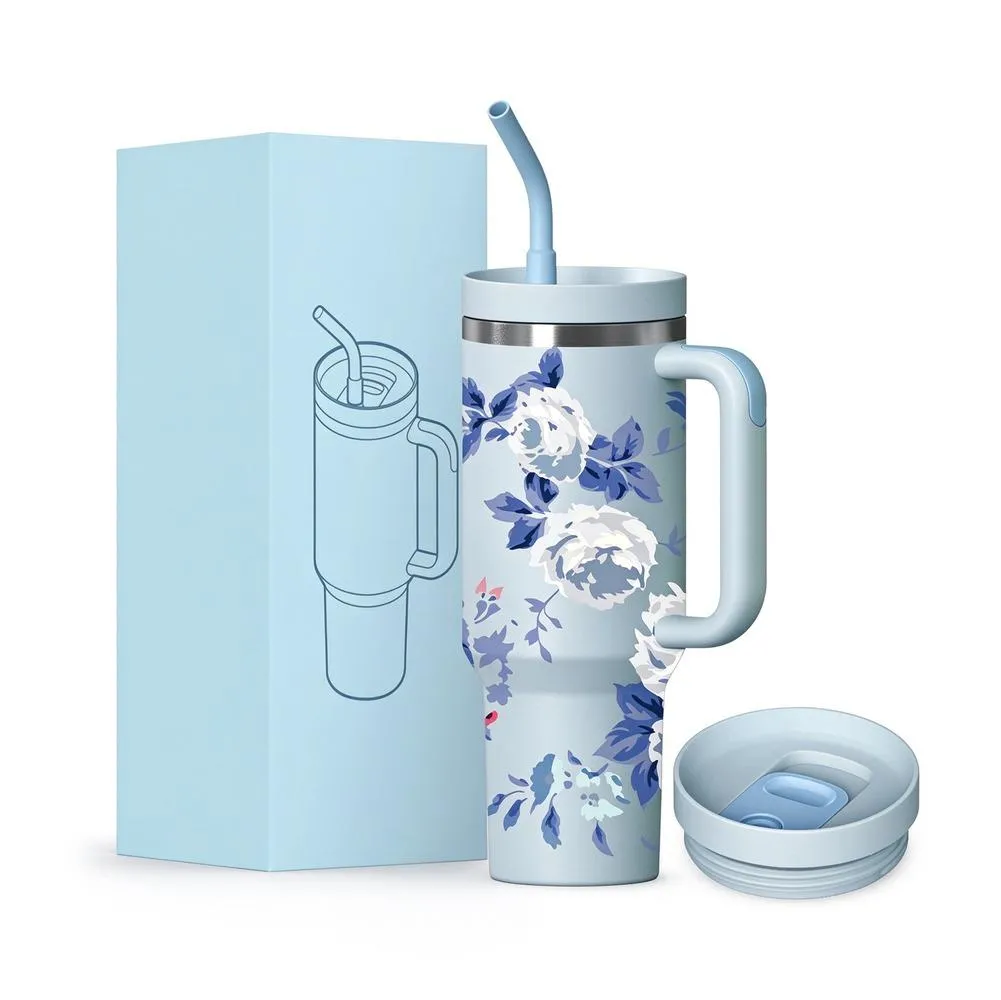 40oz Slide-Lid Dual-Drink Tumbler thumbnail