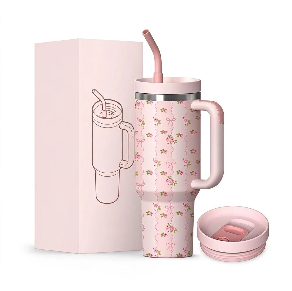 40oz Slide-Lid Dual-Drink Tumbler thumbnail