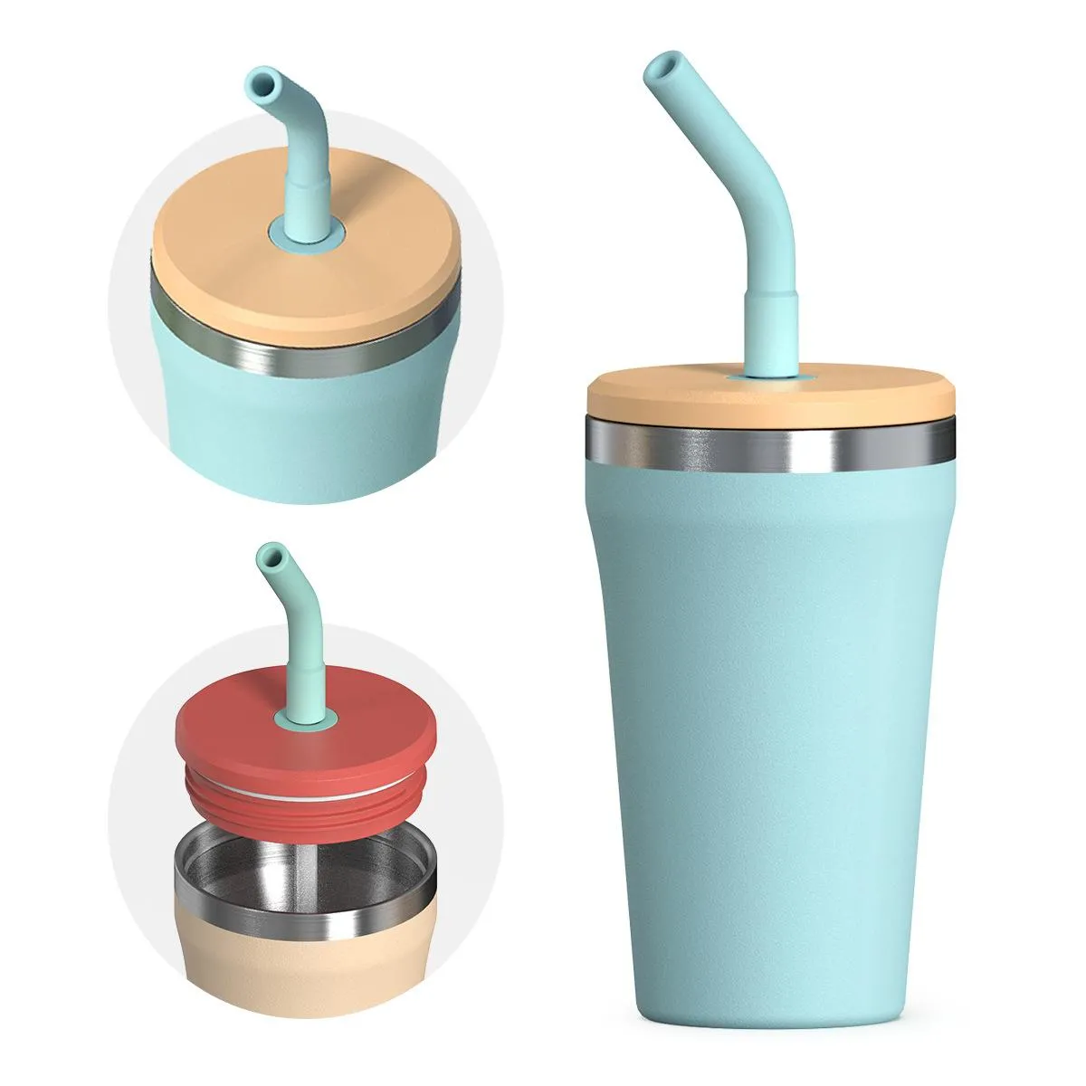 12oz Dual-Lid Coffee Tumbler thumbnail
