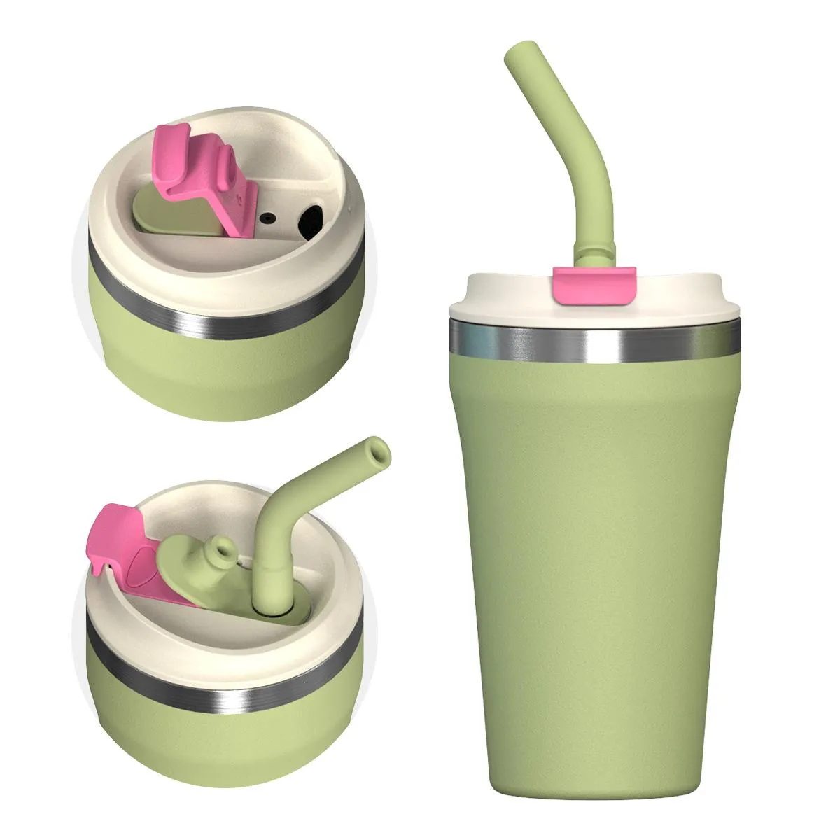 12oz Dual-Lid Coffee Tumbler thumbnail