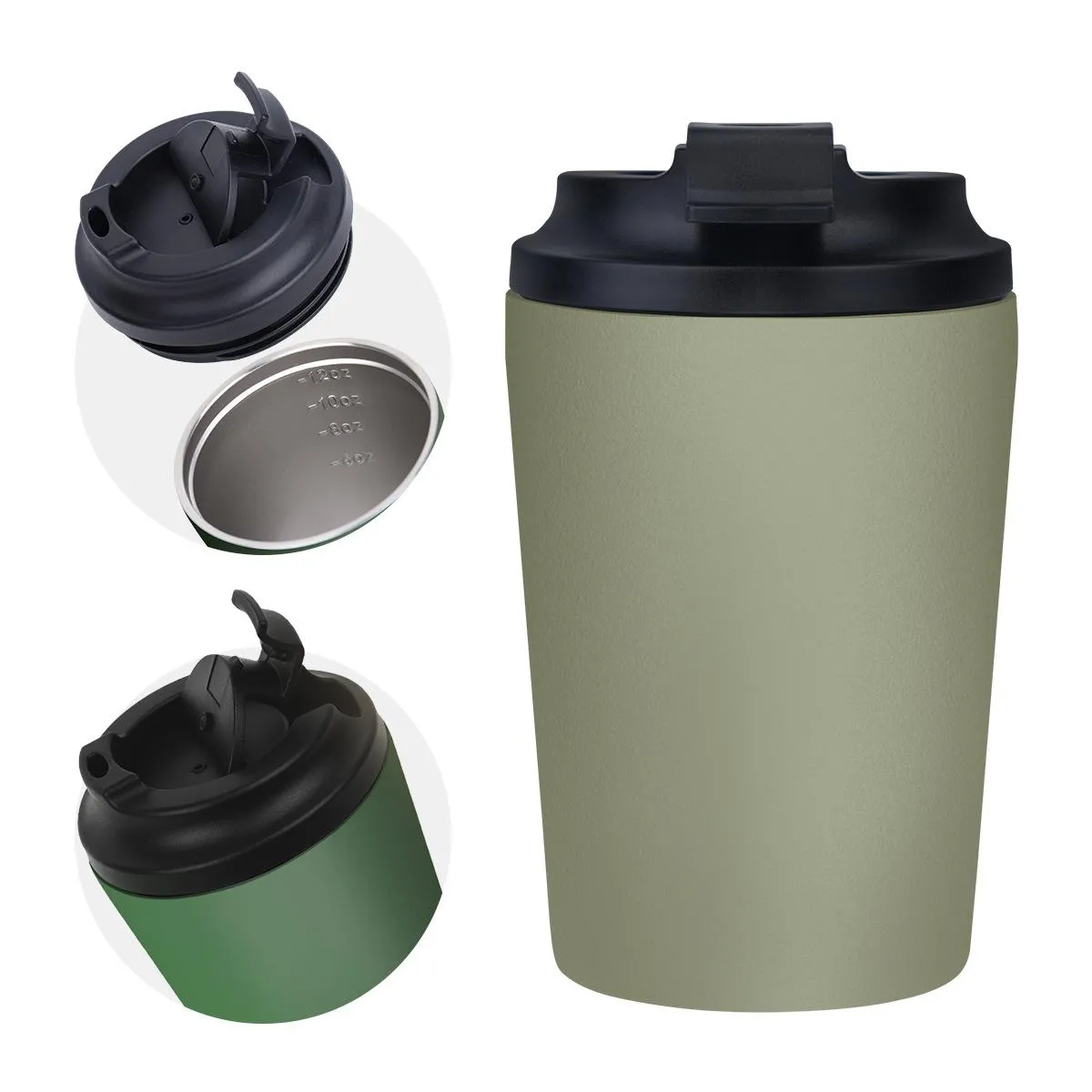 12oz Dual-Lid Coffee Tumbler thumbnail