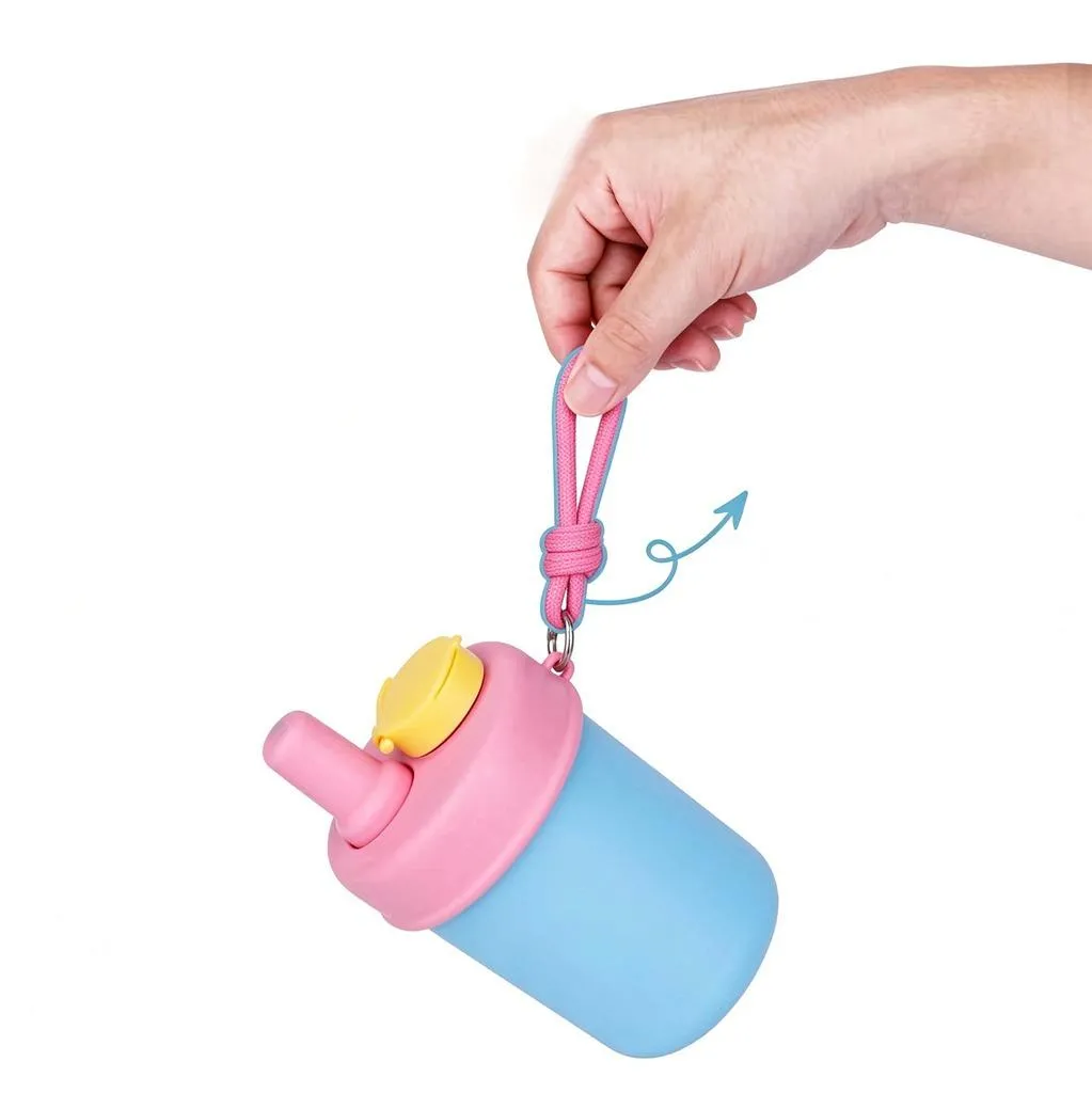 12oz Fruit Drink Bottle with Rope