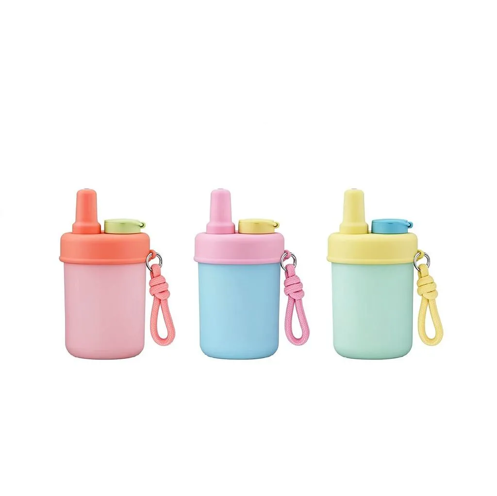 12oz Fruit Drink Bottle with Rope thumbnail