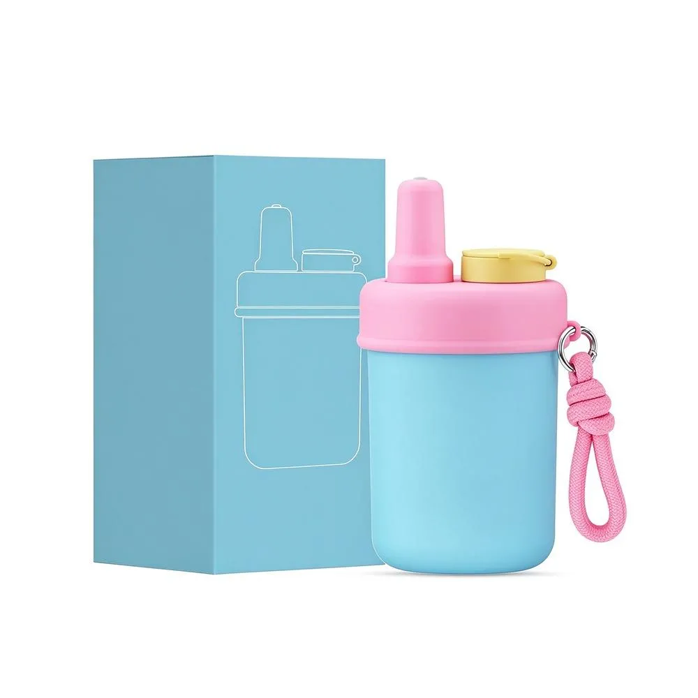 12oz Fruit Drink Bottle with Rope thumbnail