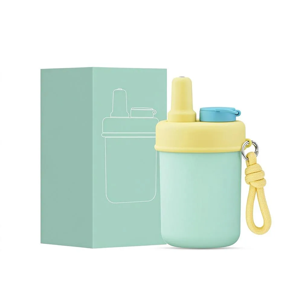 12oz Fruit Drink Bottle with Rope thumbnail