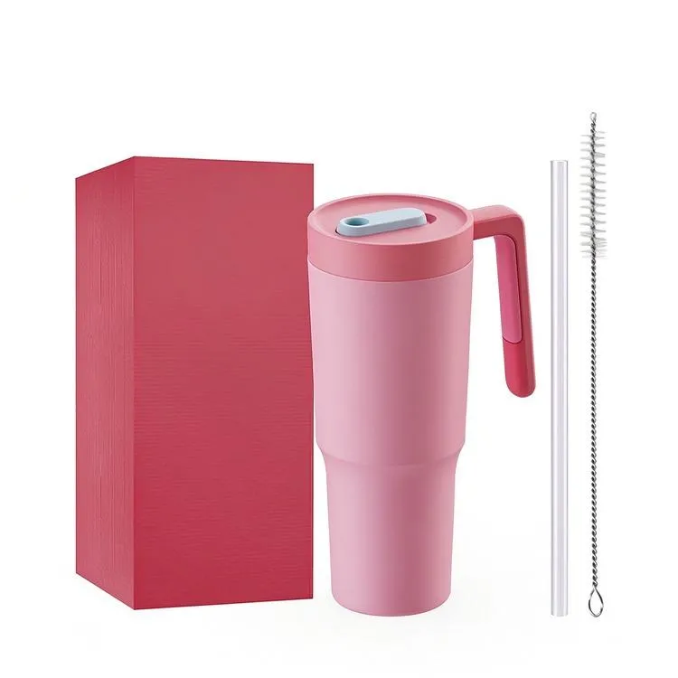 40oz Double Wall Handle Tumbler thumbnail
