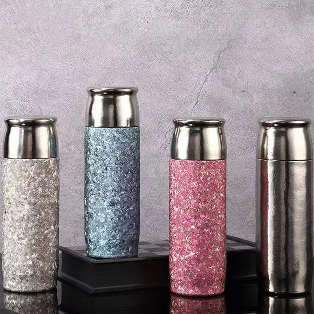 Pure Titanium Vacuum Water Bottle Double Wall Insulated Healthy Drinking Tumbler