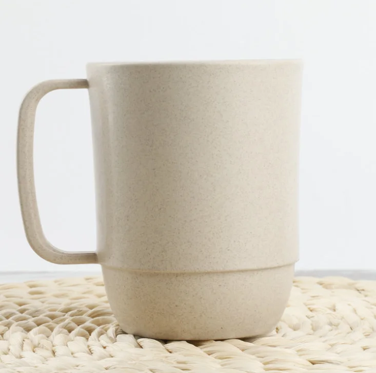 Eco Friendly 300ML Wheat Straw Coffee Mugs thumbnail