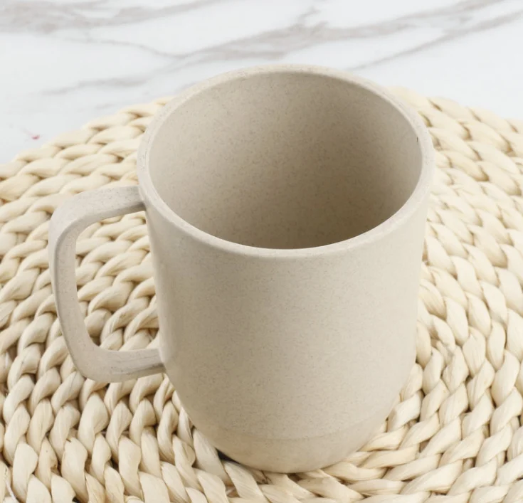 Eco Friendly 300ML Wheat Straw Coffee Mugs thumbnail