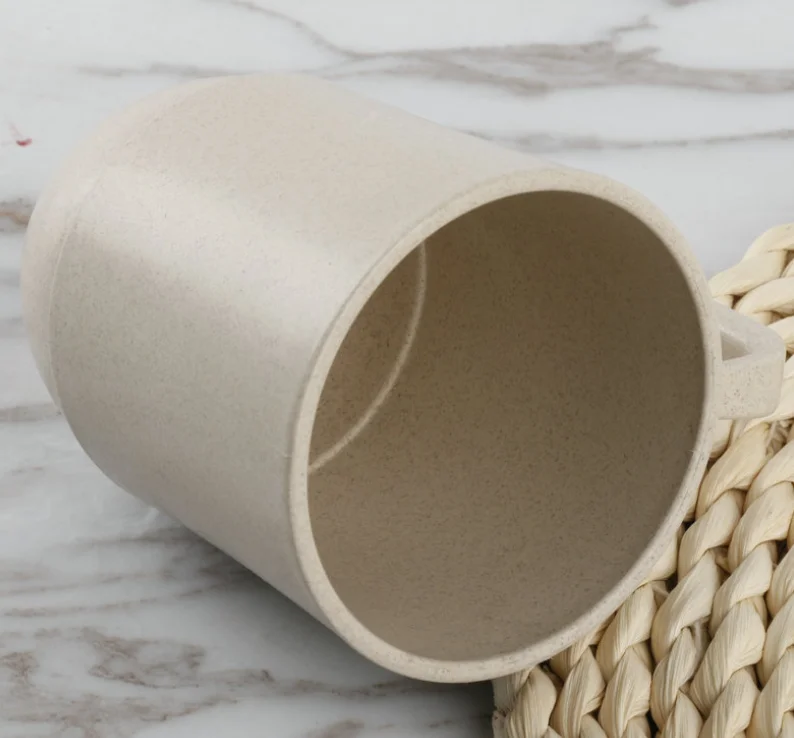 Eco Friendly 300ML Wheat Straw Coffee Mugs thumbnail